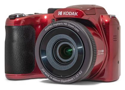 Kodak Astro Zoom AZ255 Compact Φωτογραφική Μηχανή 16MP Οπτικού Ζουμ 25x με Οθόνη 3'' και Ανάλυση Video 1280 x 720 pixels Κόκκινη