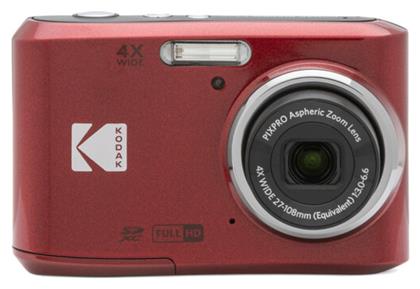 Kodak PIXPRO FZ45 Friendly Compact Φωτογραφική Μηχανή 16MP Οπτικού Ζουμ 4x με Οθόνη 2.7'' Κόκκινη από το e-shop