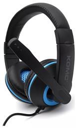 Komc Α14 Over Ear Black/Blue