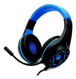 Komc G314 Over Ear Gaming Headset με σύνδεση USB Μπλε