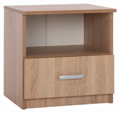 Κομοδίνο Adler Ξύλινο Sonama Oak 45x40x48cm από το Designdrops