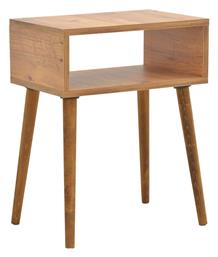 Κομοδίνο Hank Ξύλινο Μπεζ 45x30x60cm