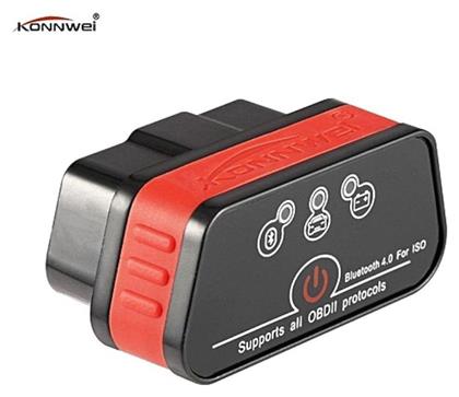 Konnwei Διαγνωστικό Αυτοκινήτου ELM 327 OBD 2 με Bluetooth Συμβατό με Android