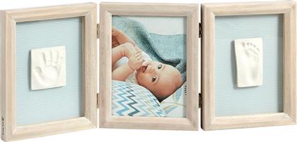 Κορνίζα Αποτύπωμα 3 Θέσεων Baby Art My Baby Touch Stormy BR71073 από το Spitishop