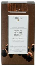 Korres Argan Oil Advanced Colorant 6.3 Ξανθό Σκούρο Μελί