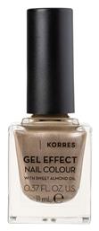 Korres Gel Effect Gloss Βερνίκι Νυχιών Μακράς Διαρκείας Sand Dune 94 11ml