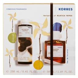 Korres Herbarium Of Mountain Pepper Ανδρικό Σετ με Eau de Toilette