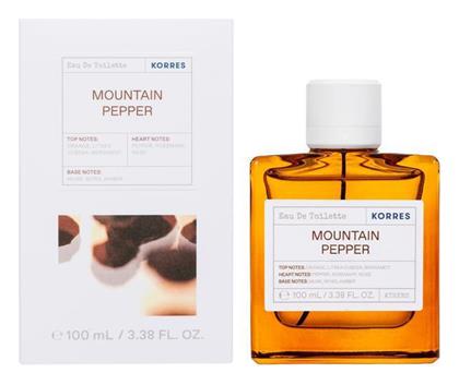 Korres Mountain Pepper Eau de Toilette 100ml