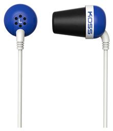 Koss Ακουστικά Ψείρες In Ear Plug Μπλε από το e-shop