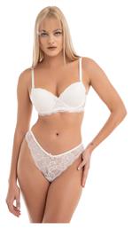 Koza Δαντελένιο Σετ Εσωρούχων Σουτιέν με Brazil Άρτεμης 80100