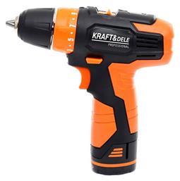 Kraft & Dele KD1670 Δραπανοκατσάβιδο 12V 2x1.3Ah