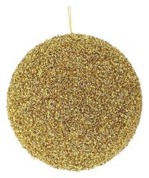 Κρεμαστή Μπάλα Χρυσή 10εκ.
