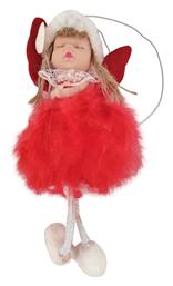 Στολίδι Αγγελάκι Κόκκινο