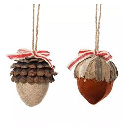 Κρεμαστό Στολίδι Γυάλινο 8εκ. (Διάφορα Σχέδια/Χρώματα)