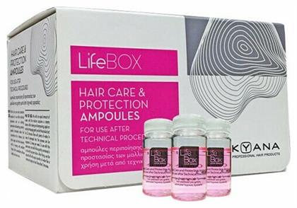 Kyana Life Box Αμπούλες Μαλλιών Αναδόμησης 8x10ml