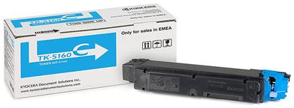 Kyocera TK-5160C Γνήσιο Toner Laser Εκτυπωτή Κυανό 12000 Σελίδων (1T02NTCNL0) από το Public