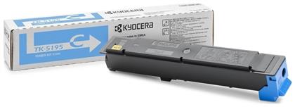 Kyocera TK-5195C Γνήσιο Toner Laser Εκτυπωτή Κυανό 7000 Σελίδων (1T02R4CNL0)