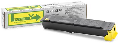 Kyocera TK-5205Y Toner Laser Εκτυπωτή Κίτρινο 12000 Σελίδων (1T02R5ANL0)