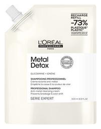 L'Oréal Professionnel Metal Detox Refill Σαμπουάν Βαθύ Καθαρισμού για Ταλαιπωρημένα Μαλλιά 500ml