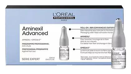 L'Oréal Professionnel Serie Expert Aminexil Advanced Αμπούλες Μαλλιών κατά της Τριχόπτωσης 10x6ml