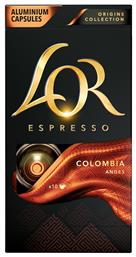 L'Or Espresso Colombia Andes Συμβατές με Μηχανή Nespresso 10caps