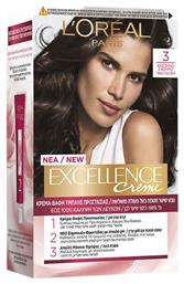 L'Oreal Paris Excellence Cream Colour 3 Καστανό Σκούρο 48ml