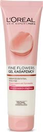 L'Oreal Paris Gel Καθαρισμού Fine Flowers για Ξηρές Επιδερμίδες 150ml