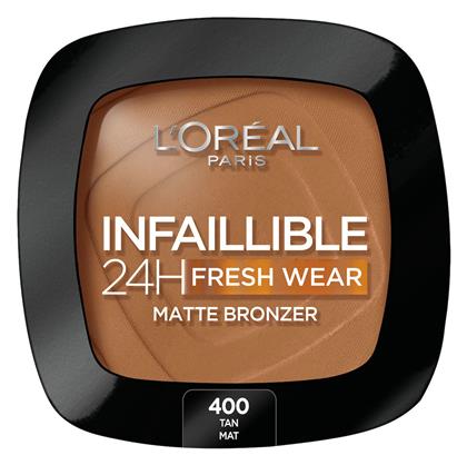 L'Oreal Paris Infallible 24H Fresh Wear Bronzing Powder 400 Tan Dore 9gr