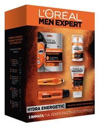 L'Oreal Paris Men Expert Energetic Booster Σετ Ανδρικής Περιποίησης με Κρέμα Προσώπου και Serum Κωδικός: 33582600