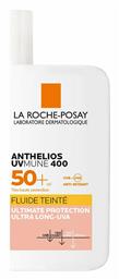 La Roche Posay Anthelios UVmune 400 Fluid SPF50 Αντηλιακή Λοσιόν 50ml