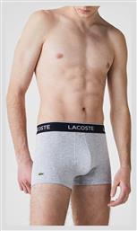 Lacoste Ανδρικά Μποξεράκια Γκρι 3Pack