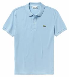 Lacoste Petit Piqué Ανδρική Μπλούζα Polo Κοντομάνικη Λευκή