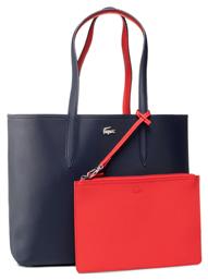 Lacoste Σετ Γυναικεία Τσάντα Shopper 'Ωμου Navy Μπλε