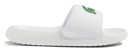 Lacoste Slides σε Λευκό Χρώμα