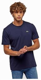 Lacoste Technical Jersey Ανδρικό Αθλητικό T-shirt Κοντομάνικο Navy Μπλε