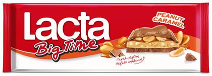 Lacta Big Time Σοκολάτα Γάλακτος Peanut Caramel 276gr από το ΑΒ Βασιλόπουλος