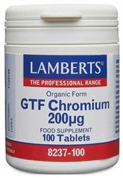 Lamberts GTF Chromium 100 ταμπλέτες