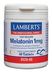 Lamberts Melatonin 1mg Συμπλήρωμα για τον Ύπνο 60 ταμπλέτες από το Pharm24