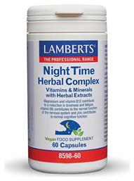 Lamberts Night Time Herbal Complex 60 κάψουλες