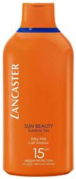 Lancaster Sun Beauty SPF15 Αντηλιακή Λοσιόν 400ml
