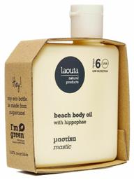 Laouta Natural Products Hyppophae & Mastic Αντηλιακό Λάδι για το Σώμα SPF6 100ml από το Galerie De Beaute