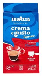 Lavazza Αλεσμένος Καφές Espresso Crema E Gusto Classico 250gr