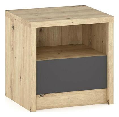 Lavinia Ξύλινο Ανθρακί / Sonoma 46.5x39.5x45.5cm 173-000002