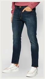 Lee Luke Ανδρικό Παντελόνι Τζιν Ελαστικό Slim Fit Tapered Μπλε