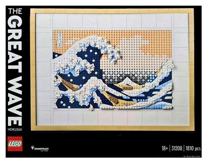 Lego Art Hokusai – The Great Wave για 18+ ετών