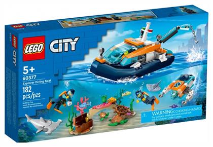 Lego City Explorer Diving Boat για 5+ ετών