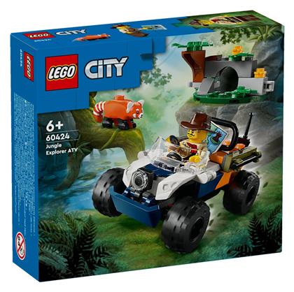 Lego City Jungle Explorer ATV Red Panda Mission για 6+ Ετών 62τμχ