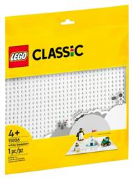 Lego Classic White Baseplate για 4+ Ετών