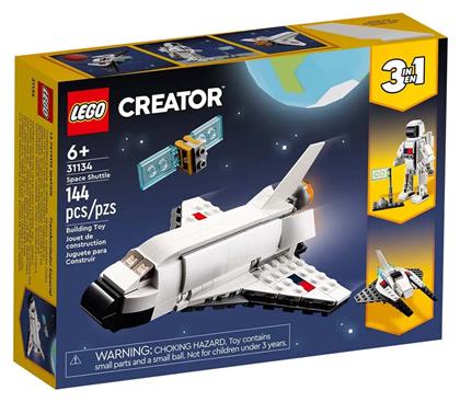 Lego Creator 3-in-1 Space Shuttle για 6+ ετών από το Moustakas Toys