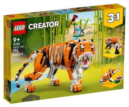 Lego Creator: Majestic Tiger για 9+ ετών από το GreekBooks